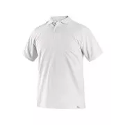 Polokošile CXS MICHAEL, krátký rukáv, bílá, vel. 2XL