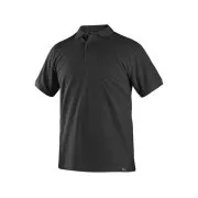 Polokošile s krátkým rukávem MICHAEL, černá, vel. 5XL
