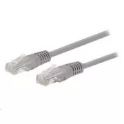 C-TECH kabel patchcord Cat5e, UTP, šedý, 0, 5m