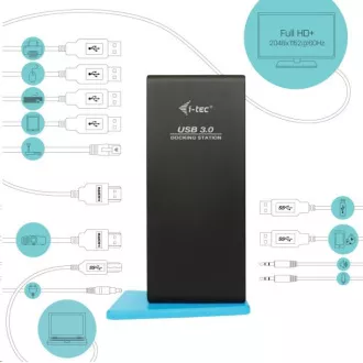 i-tec USB 3.0/USB-C Dual HDMI Docking Station