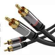 PREMIUMCORD kabel, 2x CINCH-2x CINCH M/M, 1.5m