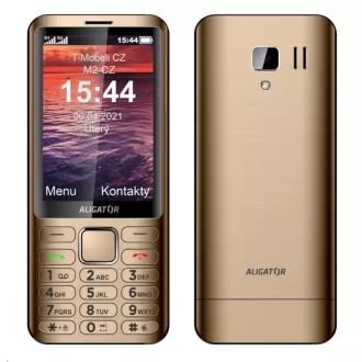 Aligator D950 Dual SIM, zlatá