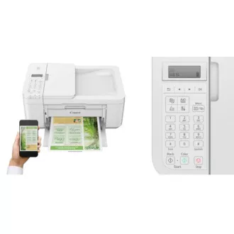 Canon PIXMA Tiskárna TR4651 white- barevná, MF (tisk, kopírka, sken, cloud), ADF, USB, Wi-Fi, Bluetooth