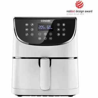 Cosori CP158-AF PREMIUM – 5.5L horkovzdušná fritéza + 5x špíz a gril. rošt, white Cosori CP158-AF PREMIUM – 5.5L horkovzdušná fritéza + 5x špíz a gril. rošt, white