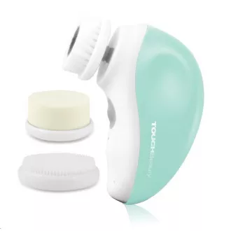 TOUCHBeauty 1387A Čisticí kartáč na pleť 3v1 zelený TOUCHBeauty 1387A Čisticí kartáč na pleť 3v1 zelený