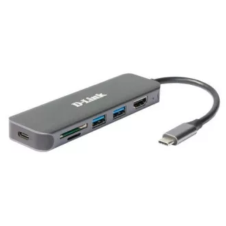 D-Link DUB-2327 USB-C Hub with HDMI and SD/microSD Card Reader, 2x USB3.0, mini docking station D-Link DUB-2327 USB-C Hub with HDMI and SD/microSD Card Reader, 2x USB3.0, mini docking station