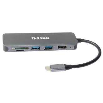 D-Link DUB-2327 USB-C Hub with HDMI and SD/microSD Card Reader, 2x USB3.0, mini docking station D-Link DUB-2327 USB-C Hub with HDMI and SD/microSD Card Reader, 2x USB3.0, mini docking station
