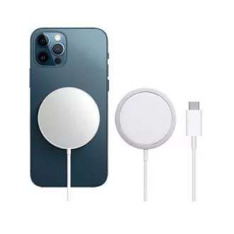 1stCOOL bezdrátová QI nabíječka 15W, přenosná, magnetická, MagSafe kompatibilní, bílá 1stCOOL bezdrátová QI nabíječka 15W, přenosná, magnetická, MagSafe kompatibilní, bílá