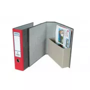 Pořadač archivační s kapsou A4 7,5cm červený