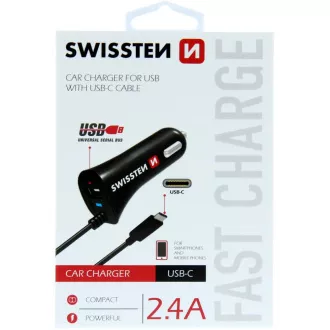 CL AUTONA. USB-C A USB 24A POW. SWISSTEN CL AUTONA. USB-C A USB 24A POW. SWISSTEN