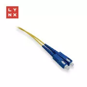 LYNX duplexní patch kabel SM, OS2, SC/SC, 9/125µm, 5m