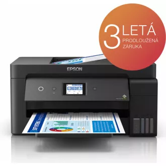 EPSON tiskárna ink EcoTank L14150, 4v1, 4800x1200, A3+, 38ppm, USB, Wi-Fi, Záruka 5 let po registraci zdarma EPSON tiskárna ink EcoTank L14150, 4v1, 4800x1200, A3+, 38ppm, USB, Wi-Fi, Záruka 5 let po registraci zdarma