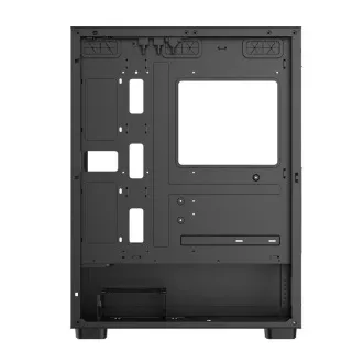 1stCOOL skříň GAMER 5, Mid tower, AU, USB 3.0, USB-C, 2x 140 ARGB Fan, 1x 120 ARGB Fan, bez zdroje, černá