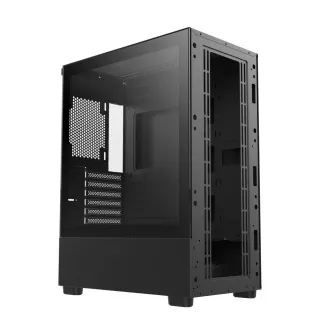 1stCOOL skříň GAMER 5, Mid tower, AU, USB 3.0, USB-C, 2x 140 ARGB Fan, 1x 120 ARGB Fan, bez zdroje, černá