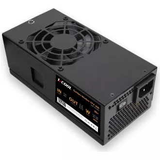 1stCOOL Zdroj Golden Worker TFX 400 88+, 400W, TFX, černá