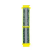 Garett Kids univerzální řemínek 20 mm, zelený reflexní
