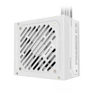 GIGABYTE zdroj P550SS ICE, 550W, 80+ Silver, 120mm, ATX 3.0, bílá GIGABYTE zdroj P550SS ICE, 550W, 80+ Silver, 120mm, ATX 3.0, bílá