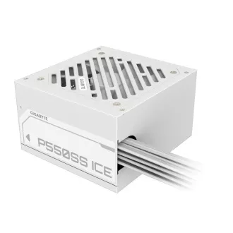 GIGABYTE zdroj P550SS ICE, 550W, 80+ Silver, 120mm, ATX 3.0, bílá GIGABYTE zdroj P550SS ICE, 550W, 80+ Silver, 120mm, ATX 3.0, bílá
