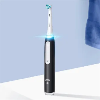 Oral-B iO Series 3 Matt Black elektrický zubní kartáček, magnetický, 3 režimy, tlakový senzor Oral-B iO Series 3 Matt Black elektrický zubní kartáček, magnetický, 3 režimy, tlakový senzor