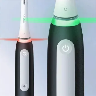 Oral-B iO Series 3 Matt Black elektrický zubní kartáček, magnetický, 3 režimy, tlakový senzor Oral-B iO Series 3 Matt Black elektrický zubní kartáček, magnetický, 3 režimy, tlakový senzor