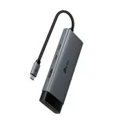 TP-Link UH7020C USB-C hub 7v1 (2x USB3.2Gen1, 1xUSB-C3.2Gen1, 1xHDMI, 1xSD, 1xmicroSD, PD 100W)