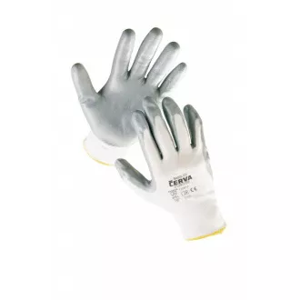 BABBLER rukavice nylon. nitril. dlaň 6