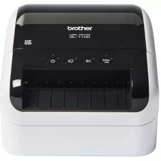 BROTHER tiskárna štítků QL-1100 - 101, 6mm, termotisk, USB, Profesionální Tiskárna Štítků - Vestavěná řezačka BROTHER tiskárna štítků QL-1100 - 101, 6mm, termotisk, USB, Profesionální Tiskárna Štítků - Vestavěná řezačka