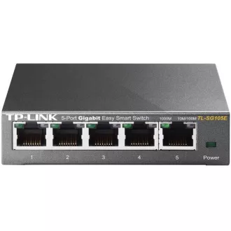TP-Link Easy Smart switch TL-SG105E (5xGbE, fanless)