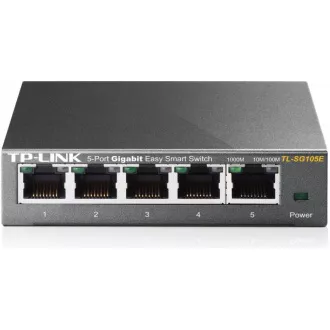 TP-Link Easy Smart switch TL-SG105E (5xGbE, fanless)