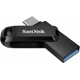 SanDisk Flash Disk 64GB Ultra Dual Drive Go, USB-C 3.2, Černá SanDisk Flash Disk 64GB Ultra Dual Drive Go, USB-C 3.2, Černá