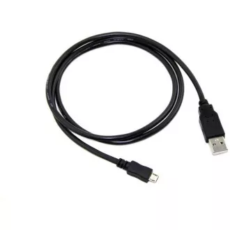 C-TECH kabel USB 2.0 AM/Micro, 0, 5m, černý