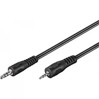 PREMIUMCORD Kabel audio Jack 3.5mm - Jack 2.5mm 2m (M/M, stereo)