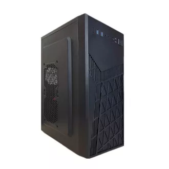 EUROCASE skříň ML N6-560B, ATX, 2x USB-A, 2x 120mm ARGB Fan, černá