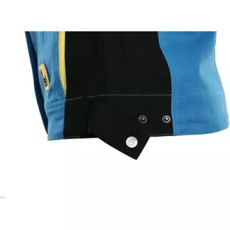 Blůza CXS STRETCH, 170-176cm, pánská, středně modrá-černá, vel. 52