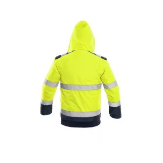 Bunda LUTON, výstražná, žluto-modrá, vel. 2XL Bunda LUTON, výstražná, žluto-modrá, vel. 2XL