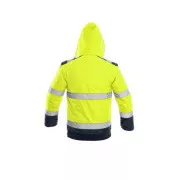 Bunda LUTON, výstražná, žluto-modrá, vel. 3XL