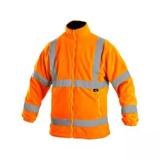 Bunda PRESTON, výstražná, oranžová, vel. 3XL Bunda PRESTON, výstražná, oranžová, vel. 3XL