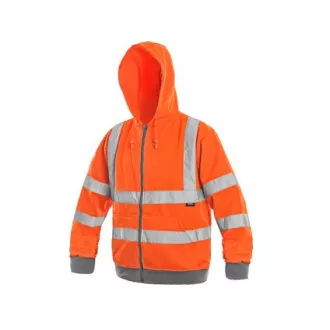 Mikina FROME, oranžová, vel. S Mikina FROME, oranžová, vel. S