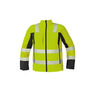 MALTON softshell. bunda HV oranžová M MALTON softshell. bunda HV oranžová M