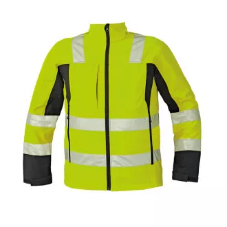 MALTON softshell. bunda HV oranžová M MALTON softshell. bunda HV oranžová M