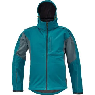 DAYBORO softshell bunda tm.hnědá M