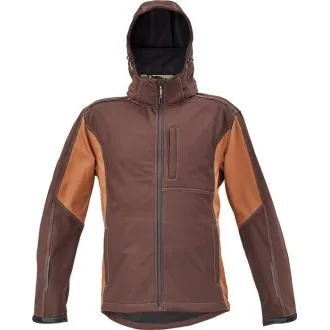 DAYBORO softshell bunda tm.hnědá XXL DAYBORO softshell bunda tm.hnědá XXL