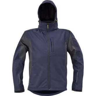 DAYBORO softshell bunda tm.hnědá 3XL