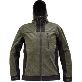 HUYER SOFTSHELL bunda olivová XS HUYER SOFTSHELL bunda olivová XS