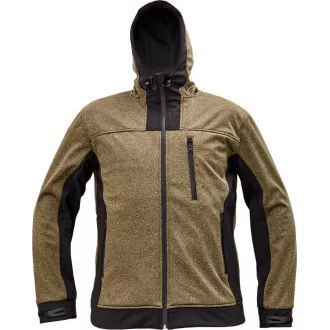HUYER SOFTSHELL bunda royal modrá XXL