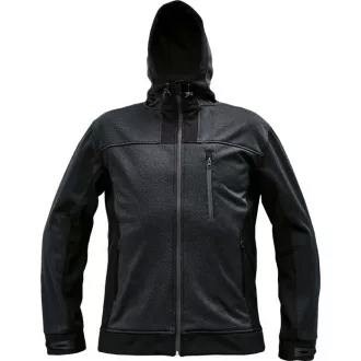 HUYER SOFTSHELL bunda černá L HUYER SOFTSHELL bunda černá L