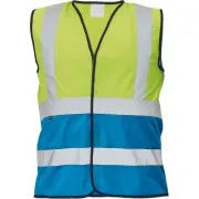 LYNX DUO vesta žlutá/royal 3XL