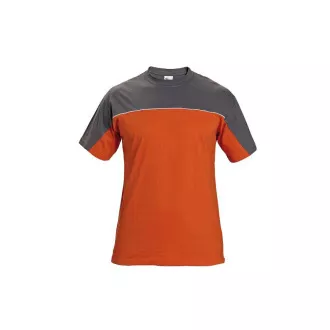 DESMAN triko šedá/oranžová L DESMAN triko šedá/oranžová L