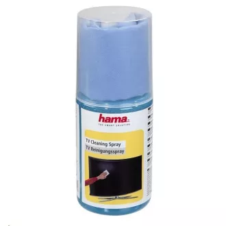 Hama čisticí sprej na TV, 200 ml, včetně utěrky Hama čisticí sprej na TV, 200 ml, včetně utěrky