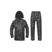 CARINA oblek s kapucí camouflage - XL